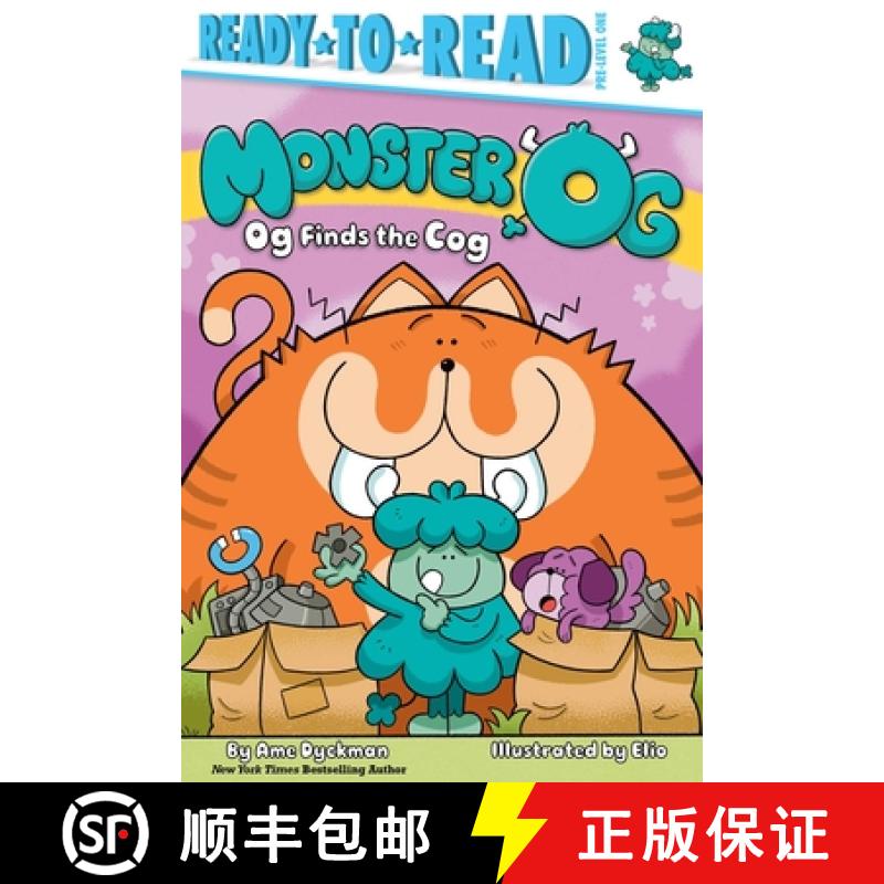 【3-4周达】Og Finds the Cog: Ready-To-Read Pre-Level 1 [9781665941464]