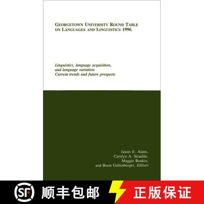【3-4周达】Georgetown University Round Table on Languages and Linguistics (GURT) 1996: Linguistics, L... [9780878401314]