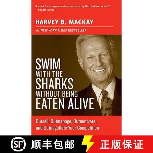 【3-4周达】Swim with the Sharks Without Being Eaten Alive: Outsell, Outmanage, Outmotivate, and Outne... [9780060742812]