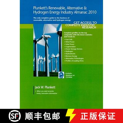 预订 Plunkett's Renewable, Alternative & Hydrogen Energy Industry Almanac 2010: Renewable, Alternativ... [9781593921590]