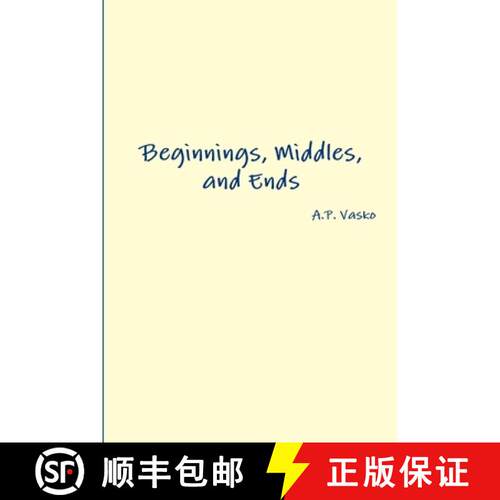 【3-4周达】Beginnings, Middles, and Ends [9781105956003]