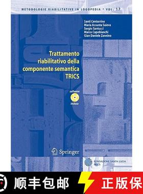 【3-4周达】Trattamento Riabilitativo Della Componente Semantica: Trics [With CDROM] [9788847014381]