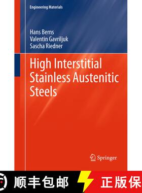 【3-4周达】High Interstitial Stainless Austenitic Steels [9783642337000]