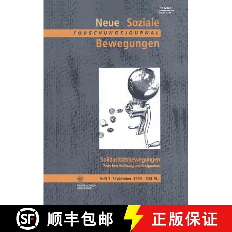 【4周达】Solidaritätsbewegungen: Zwischen Hoffnung Und Resignation [9783663029908]