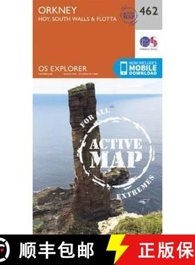 【3-4周达】Orkney - Hoy, South Walls and Flotta [9780319473146]