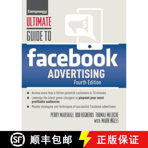 【3-4周达】Ultimate Guide to Facebook Advertising (Revised) [9781599186757]