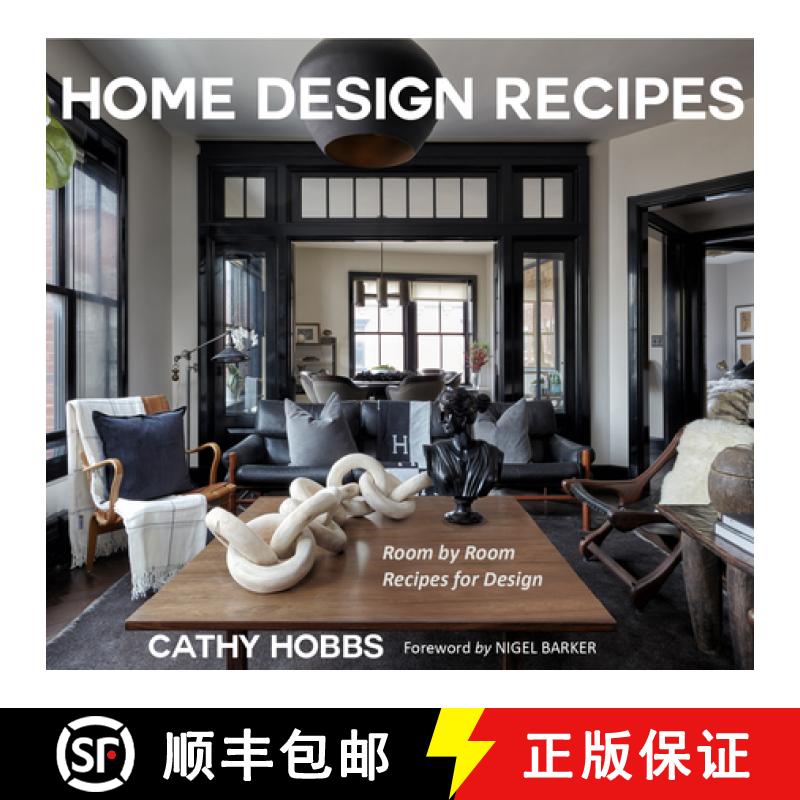 【3-4周达】Home Design Recipes: Room by Room Recipes for Design (House Decorating Books) [9781684816293]