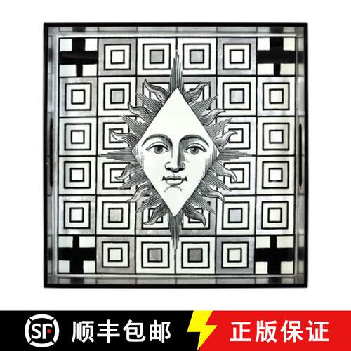 【3-4周达】Christian LaCroix Atout Couer Round Lacquer Tray [9780735361362]