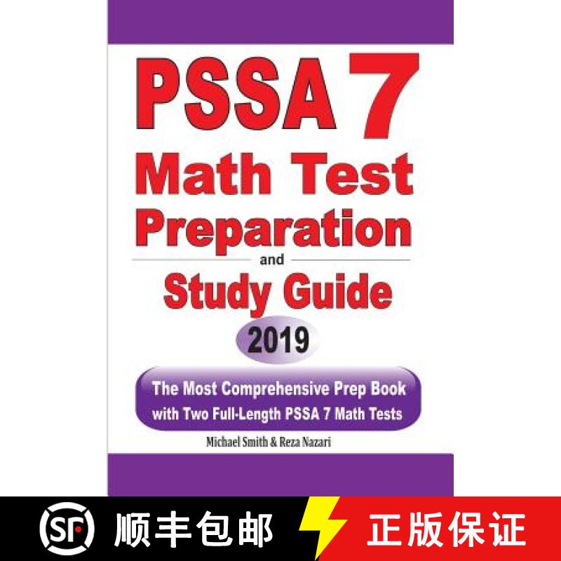 【3-4周达】PSSA 7 Math Test Preparation and Study Guide: The Most Comprehensive Prep Book with Two Fu... [9781646125494]