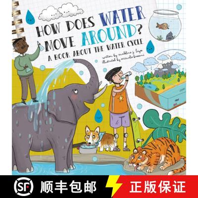 【3-4周达】How Does Water Move Around?: A Book about the Water Cycle [9781486725656]