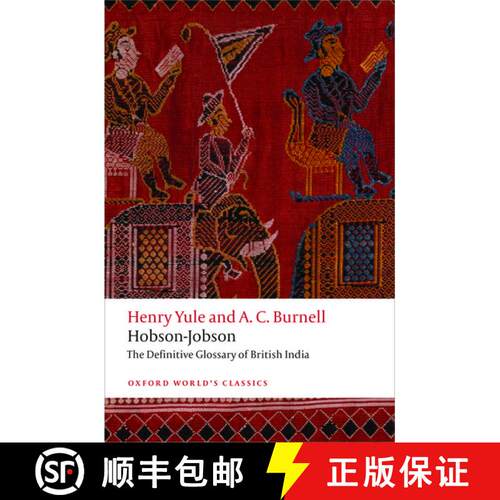 【3-4周达】霍布森-乔布森  Hobson-Jobson: The Definitive Glossary of British India [9780198718000]