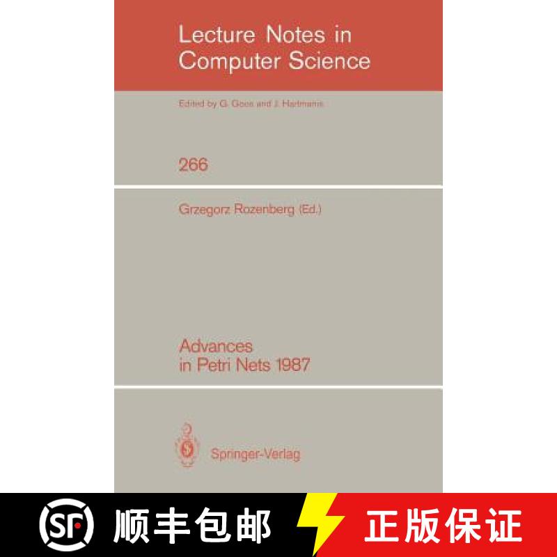 【3-4周达】Advances in Petri Nets 1987 [9783540180869]