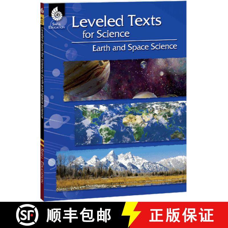 【3-4周达】Leveled Texts for Science: Earth and Space Science: Earth and Space Science [with Teacher ... [9781425801601]