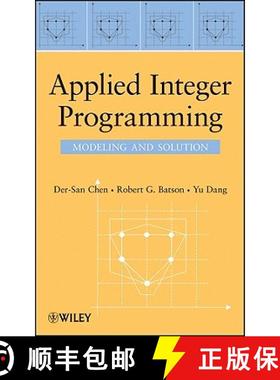 【3-4周达】Applied Integer Programming: Modeling And Solution [Wiley数学] [9780470373064]