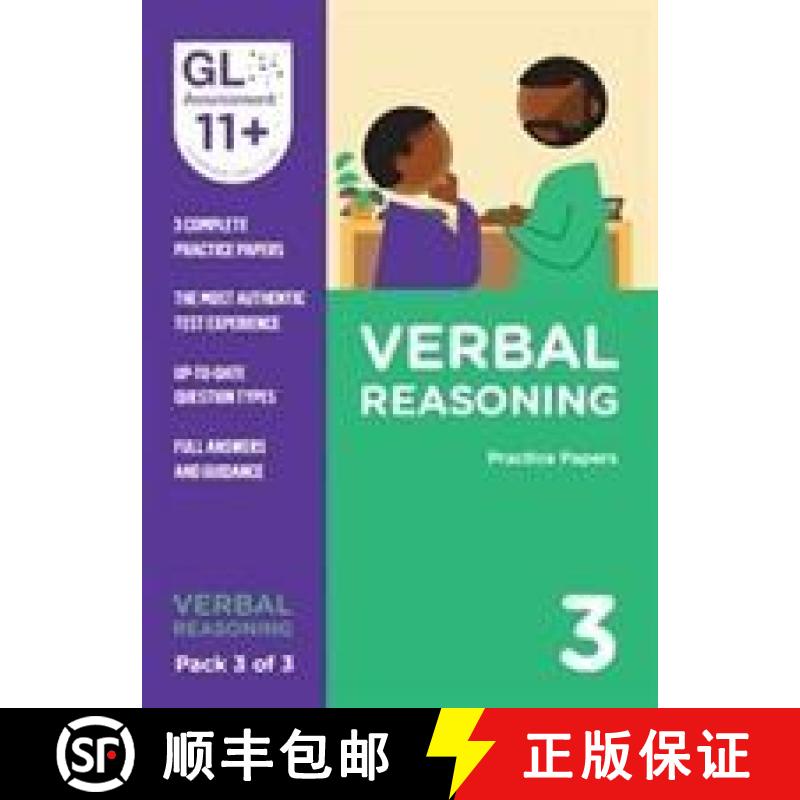 【2-3周达】11+ Practice Papers Verbal Reasoning Pack 3 (Multiple Choice) [9780708727638]