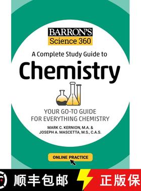 【3-4周达】Barron's Science 360: A Complete Study Guide to Chemistry with Online Practice [9781506281421]