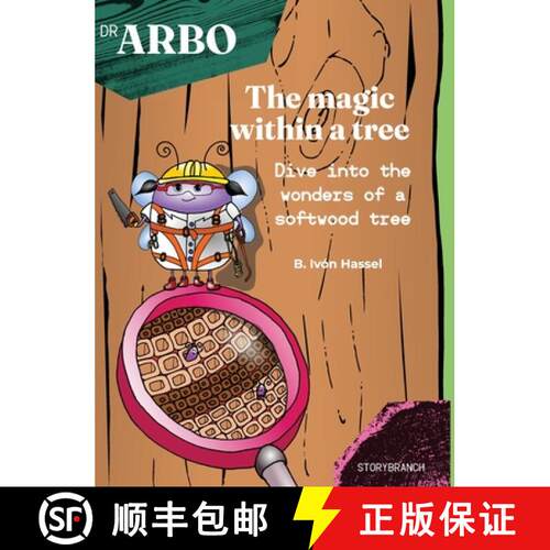 【3-4周达】精装 The magic within a tree: Dive into the wonders of a softwood tree [9789199038193]