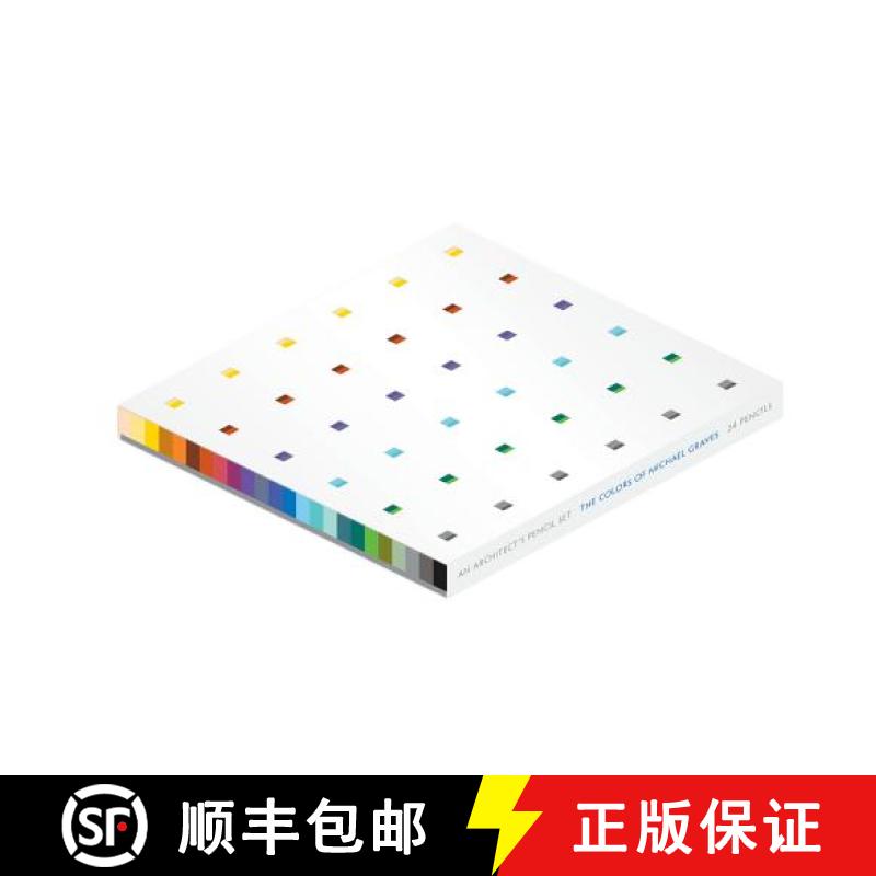 【3-4周达】An Architect's Pencil Set: The Colors of Michael Graves: (24 Sharpened Color Pencils in a ... [9781616897529]
