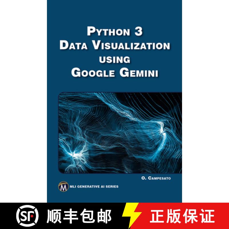 预订 Python 3 Data Visualization Using Google Gemini [9781501522802]