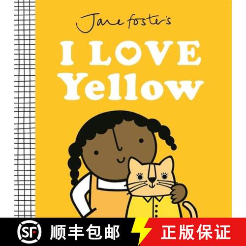 【3-4周达】精装 Jane Foster's I Love Yellow [9781800786943]