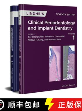 【3-4周达】Lindhe'S Clinical Periodontology And Implant Dentistry 7E [Wiley牙科医学] [9781119438885]