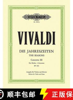 【3-4周达】Violin Concerto in F Op. 8 No. 3 Autumn (Edition for Violin and Piano): For Violin, String... [9790014072476]