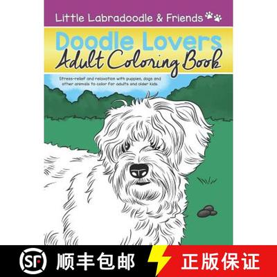 【3-4周达】Doodle Lovers Adult Coloring Book [9781732456600]