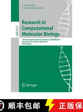 【3-4周达】Research in Computational Molecular Biology: 15th Annual International Conference, Recomb ... [9783642200359]