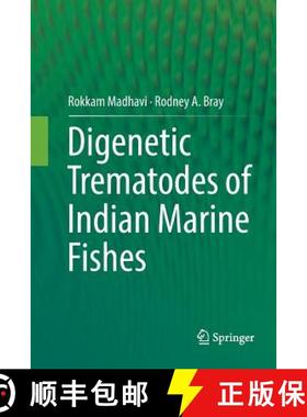【3-4周达】Digenetic Trematodes of Indian Marine Fishes [9789402416503]