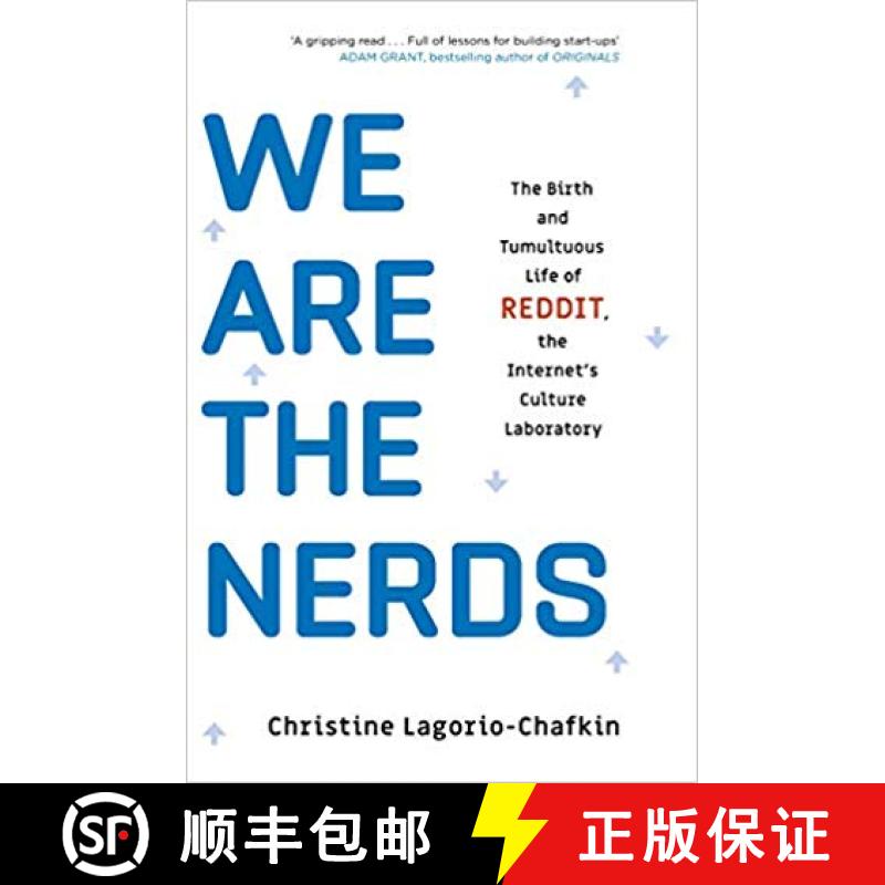 【3-4周达】We Are the Nerds: The Birth and Tumultuous Life of REDDIT, the Internet's Culture Laboratory [9780349416366]