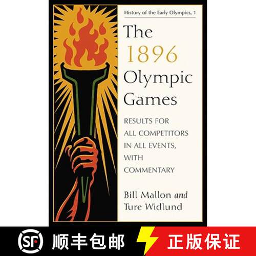 【3-4周达】The 1896 Olympic Games : Results for All Competitors in All Events, with Commentary [9780786440658]