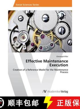 预订 Effective Maintenance Execution [9783639675511]