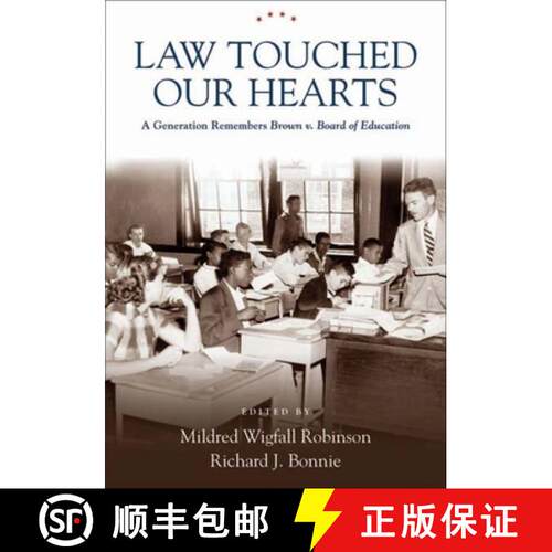 【3-4周达】精装 Law Touched Our Hearts: A Generation Remembers - Brown v. Board of Education [9780826516190]