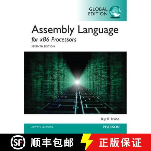 【3-4周达】Assembly Language for x86 Processors, Global Edition [9781292061214]