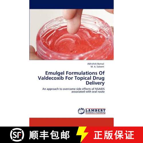 预订 Emulgel Formulations Of Valdecoxib For Topical Drug Delivery [9783848445011]