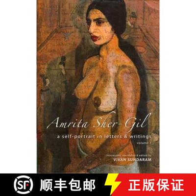 【3-4周达】Amrita Sher–Gil – A Self–Portrait in Letters and Writings [two–volume cased set] [9788189487591]