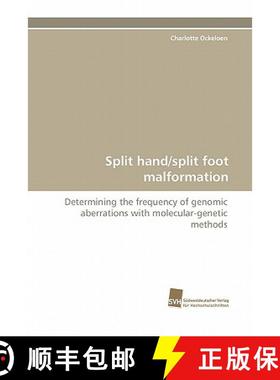 预订 Split Hand/Split Foot Malformation [9783838125541]