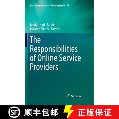 【3-4周达】The Responsibilities of Online Service Providers (Softcover reprint of the original 1st ed... [9783319838403]