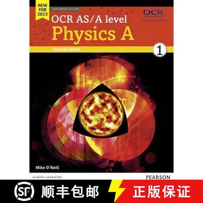 【3-4周达】OCR AS/A level Physics A Student Book 1 + ActiveBook [9781447990826]