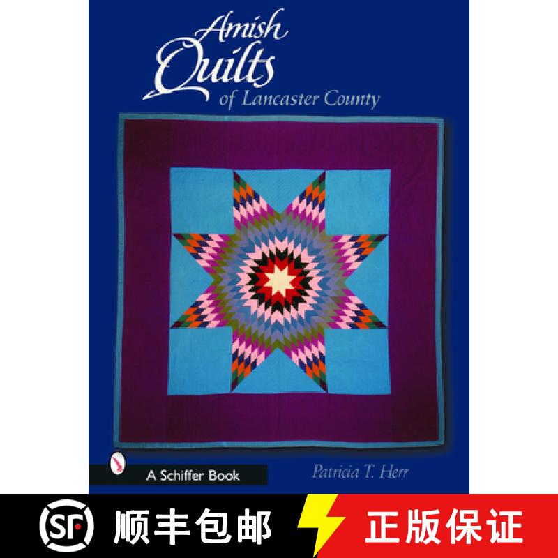 【3-4周达】Amish Quilts of Lancaster County [9780764320170]