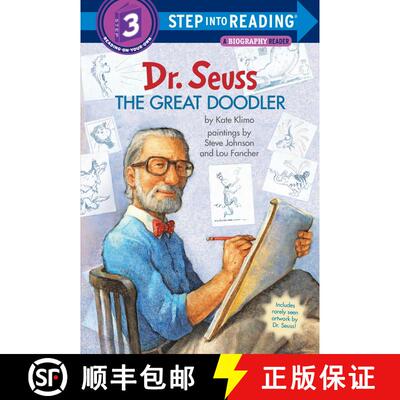 【3-4周达】Dr. Seuss: The Great Doodler: Step into Reading Lvl 3 [9780553497601]