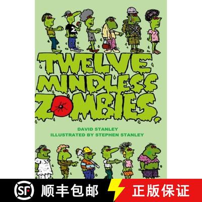 【2-3周达】Twelve Mindless Zombies [9781471698453]