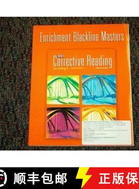 【3-4周达】Corrective Reading Decoding Level A, Enrichment Blackline Master [9780076112135]