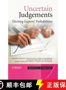 【3-4周达】Uncertain Judgements - Eliciting Experts' Probabilities [Wiley统计学] [9780470029992]