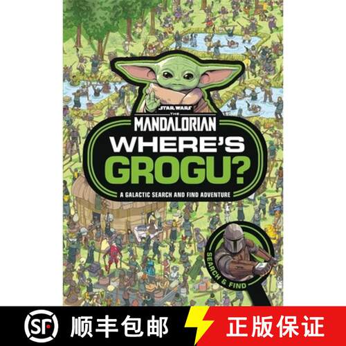 【3-4周达】Where's Grogu? : A Star Wars: The Mandalorian Search and Find Activity Book [9781800786172]