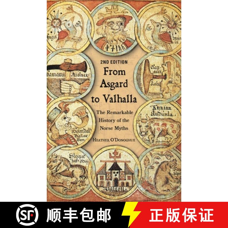 【3-4周达】From Asgard to Valhalla: The Remarkable History of the Norse Myths [9781350252806]