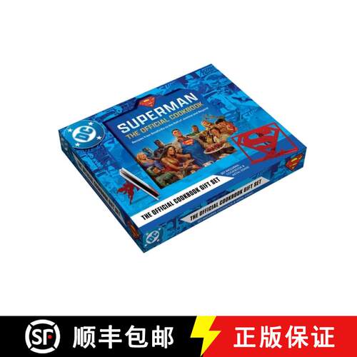 【3-4周达】精装 DC: Superman: The Official Cookbook and Stand Gift Set: Recipes from Smallville to th... [9798337400341]