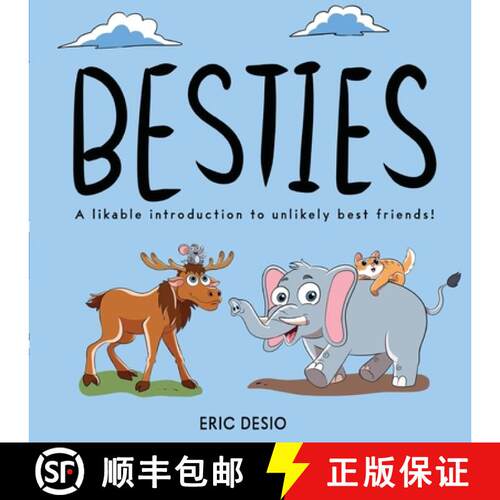 【3-4周达】Besties: A Likable Introduction to Unlikely Best Friends! [9781952637445]