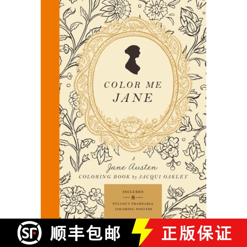 【3-4周达】Color Me Jane: A Jane Austen Adult Coloring Book [9780451496560]