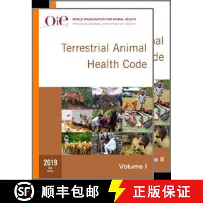 预订 Terrestrial Animal Health Code 2019 (2-Volume Set) (Edition: 28) [9789295108844]
